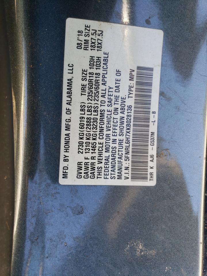 2019 Honda Odyssey - Image 12