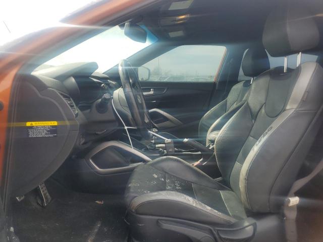  HYUNDAI VELOSTER 2016 Orange
