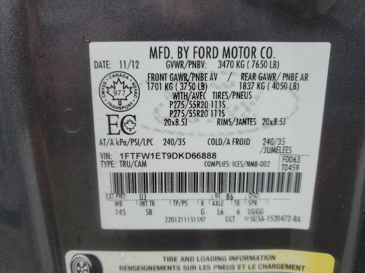 2013 Ford F-150 - Image 12
