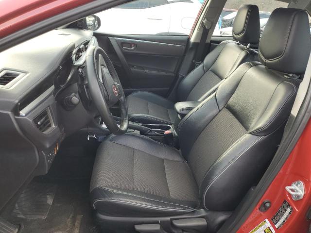  TOYOTA COROLLA 2015 Red