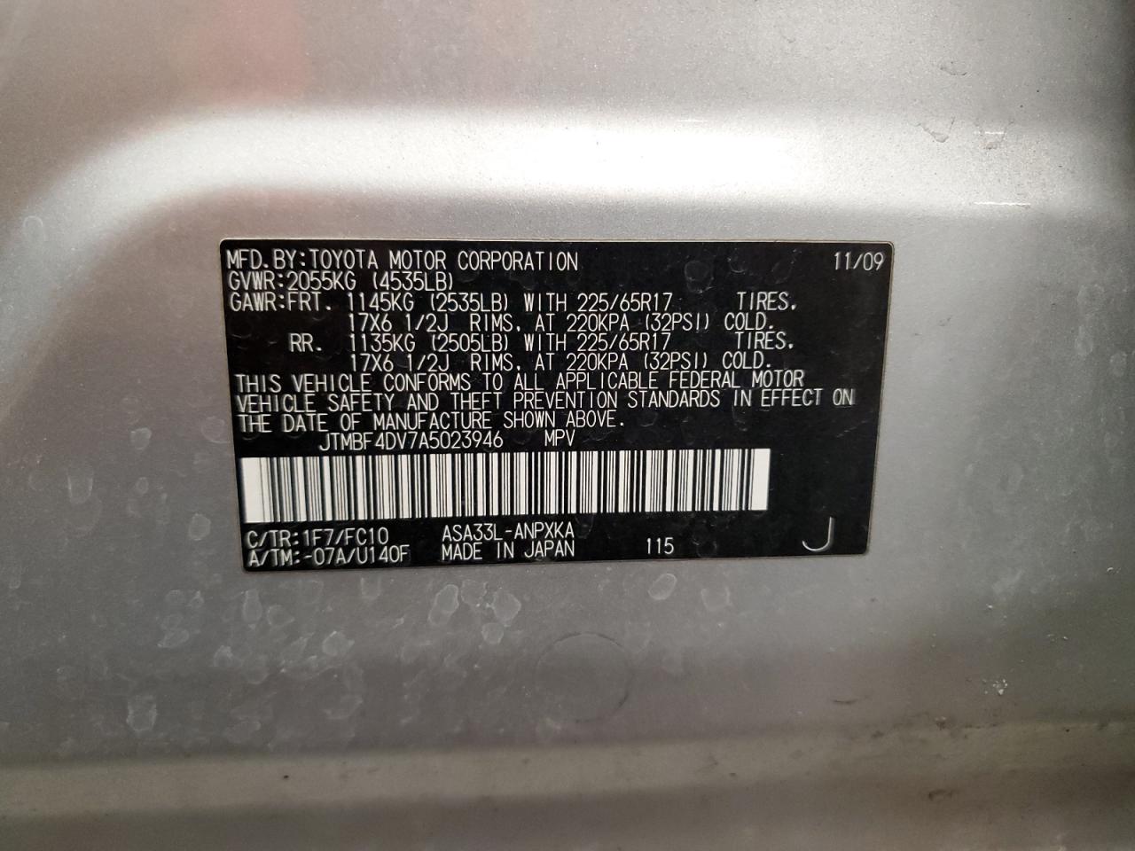 2010 Toyota RAV 4 - Image 13