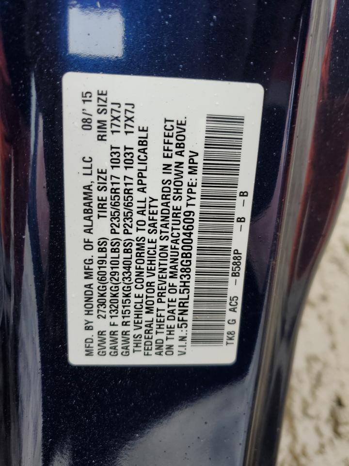 2016 Honda Odyssey - Image 14