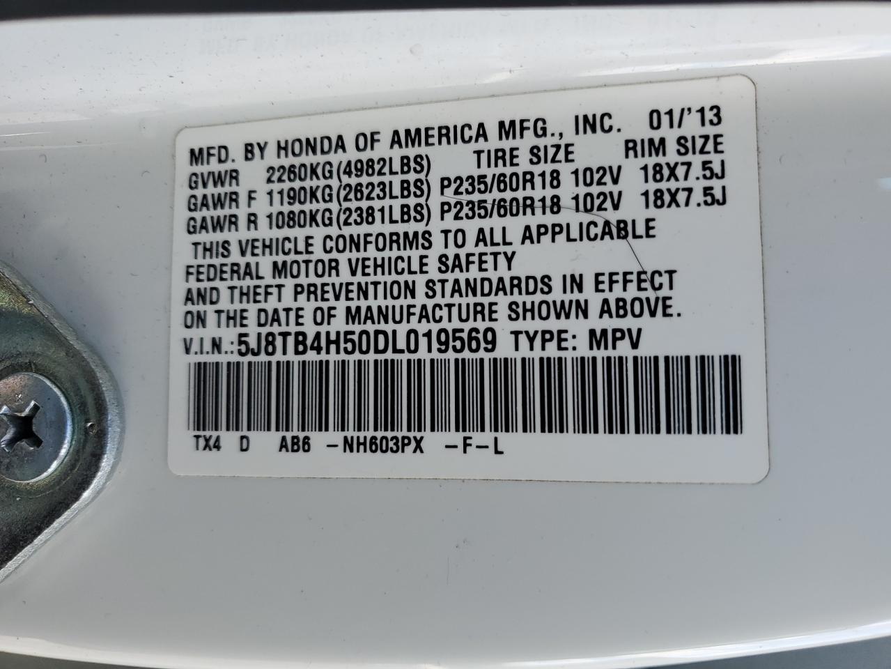 2013 Acura RDX - Image 14