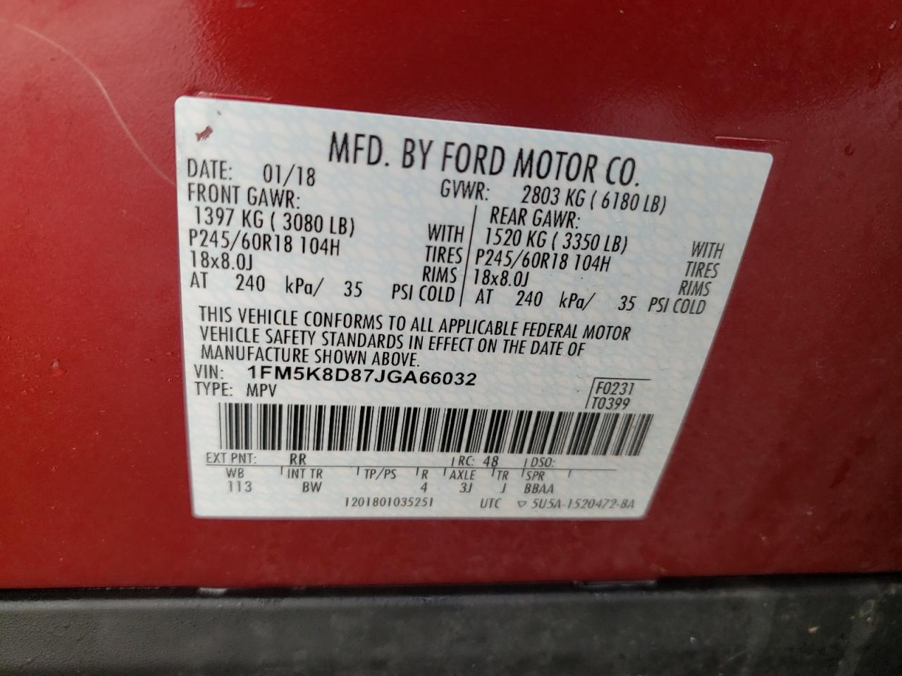 2018 Ford Explorer - Image 14