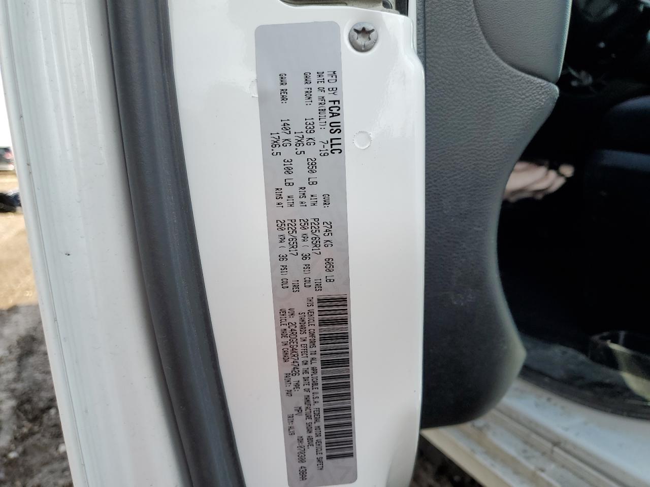 2019 Dodge Caravan - Image 16