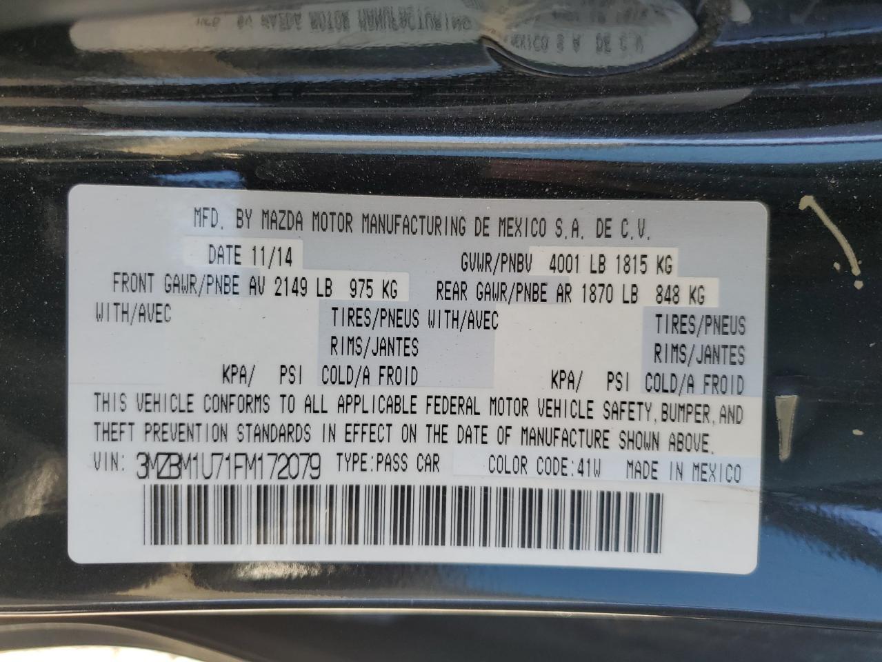 2015 Mazda 3 - Image 14