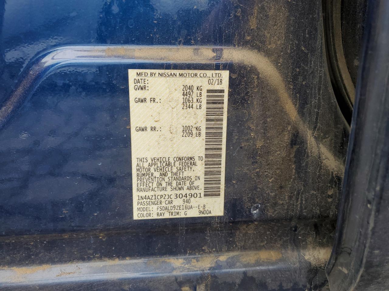 2018 Nissan Leaf - Image 12