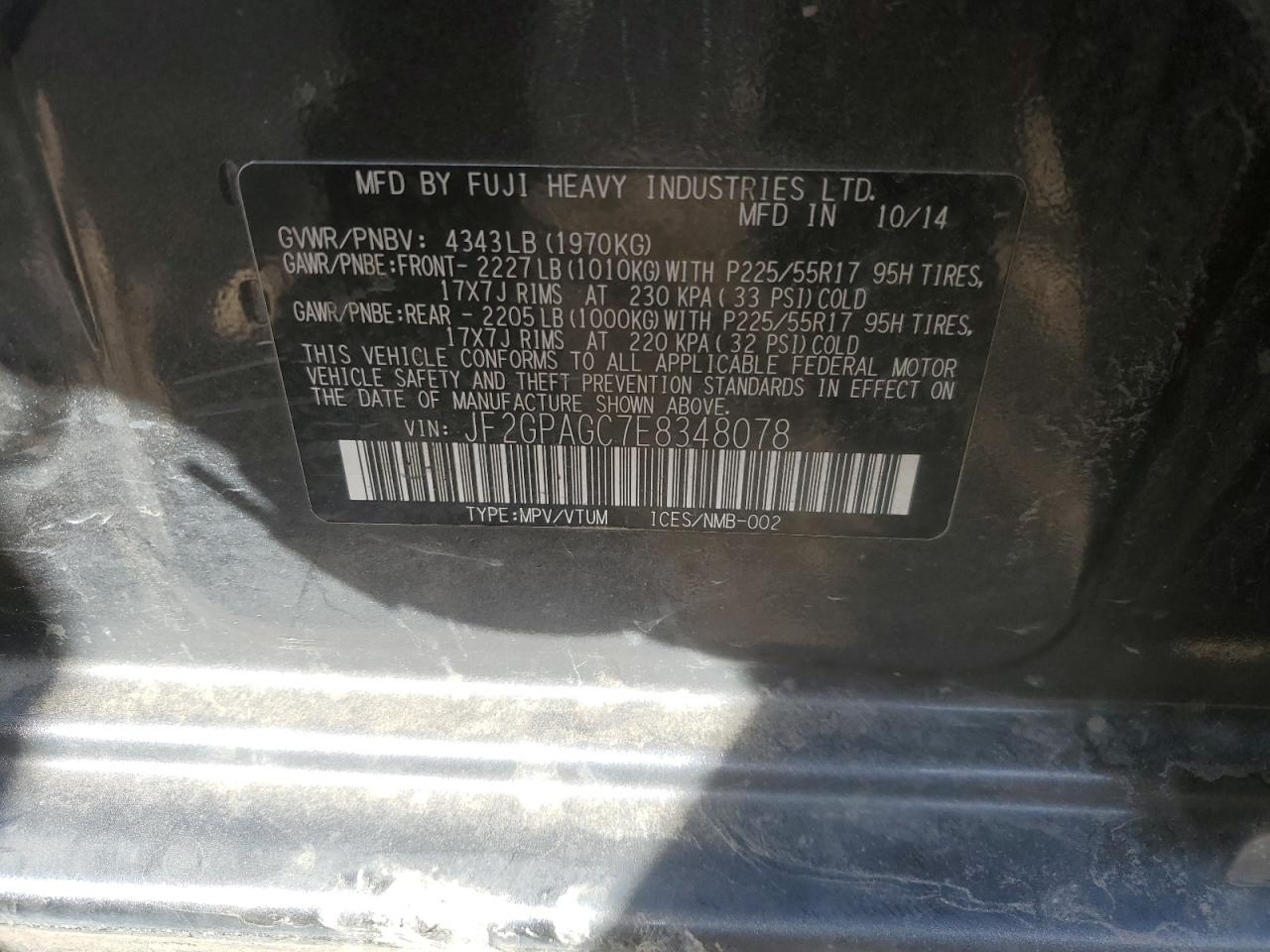 2014 Subaru XV - Image 12