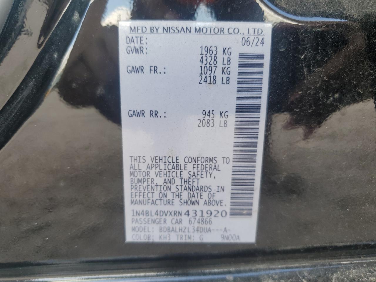 2024 Nissan Altima - Image 12