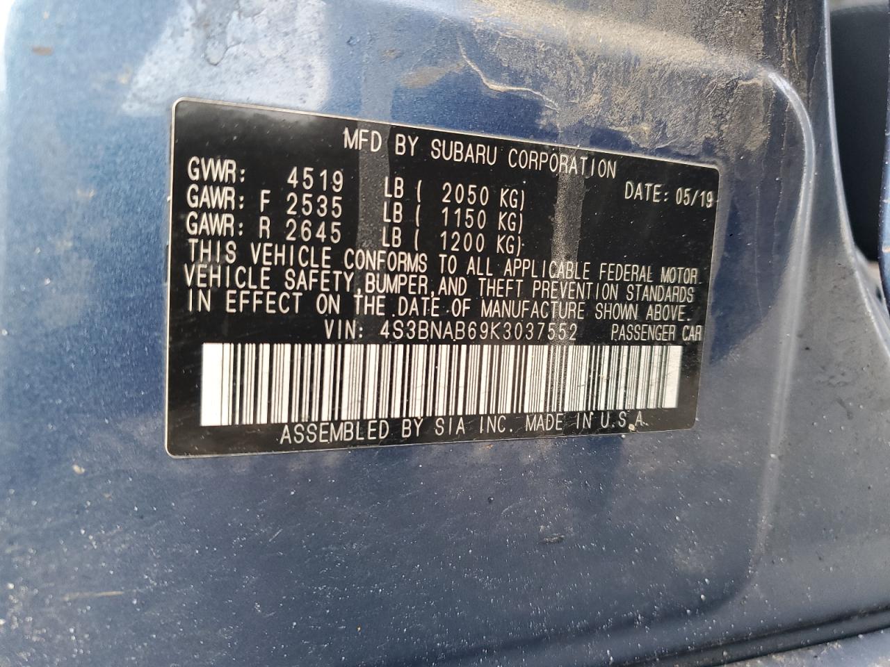 2019 Subaru Legacy - Image 14