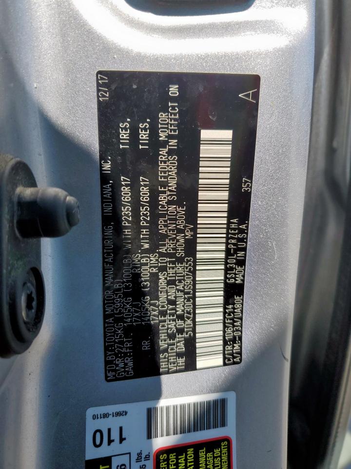 2018 Toyota Sienna - Image 12