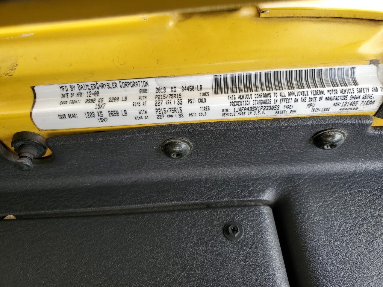 2001 Jeep Wrangler - Image 14