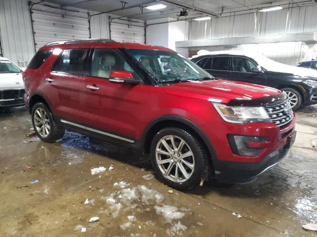  FORD EXPLORER 2016 Red
