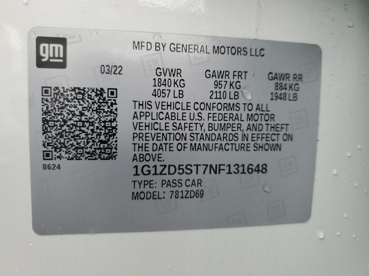 2022 Chevrolet Malibu - Image 12