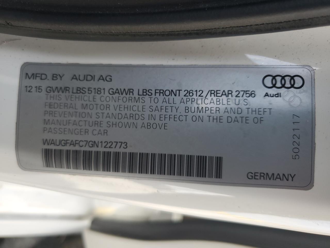 2016 Audi A6 - Image 13