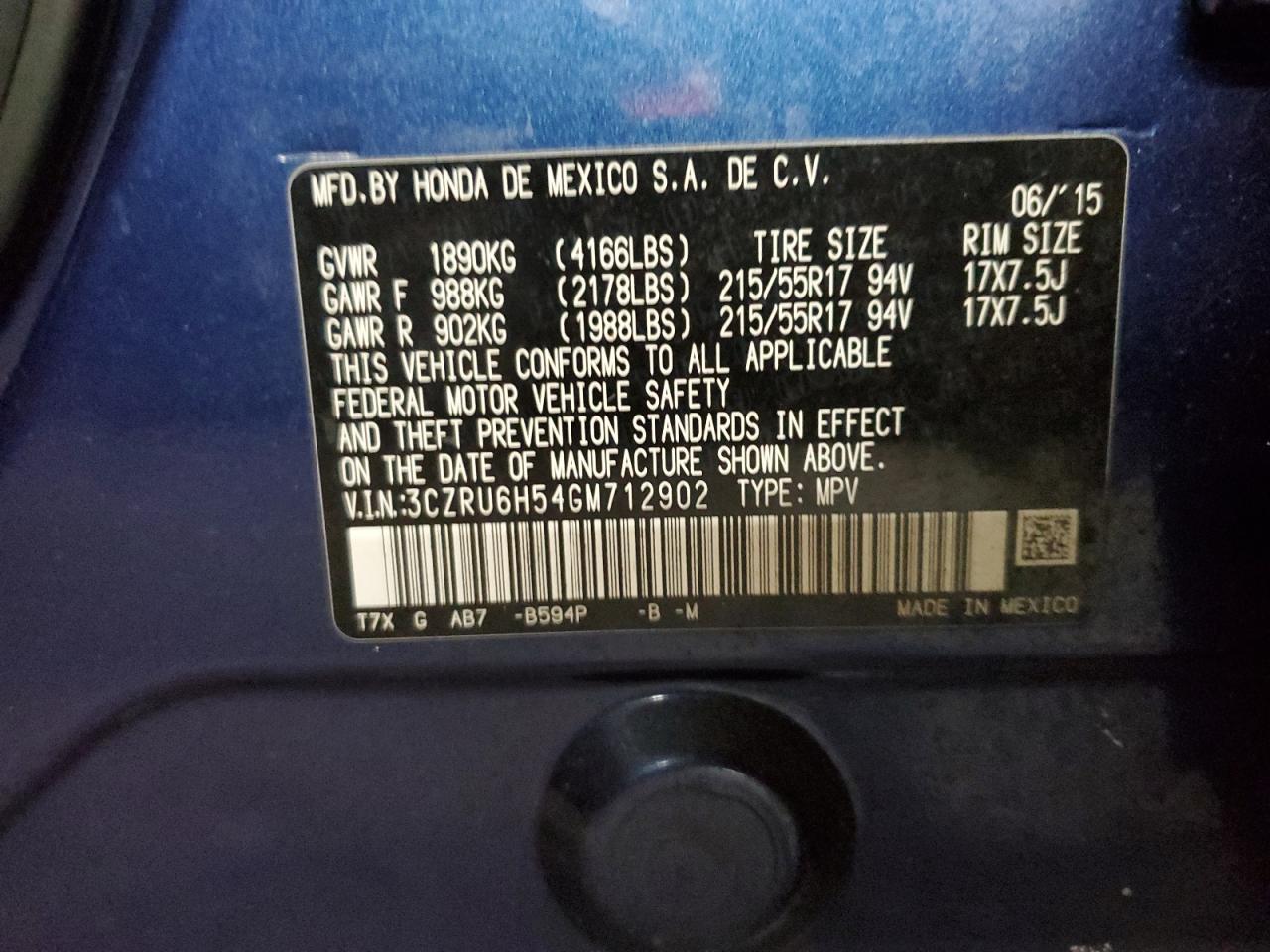2016 Honda HR-V - Image 14