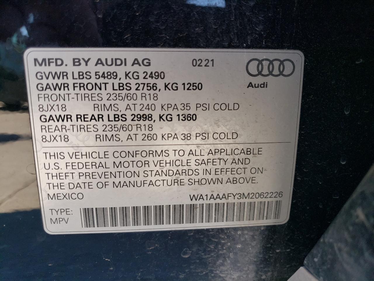 2021 Audi Q5 - Image 16