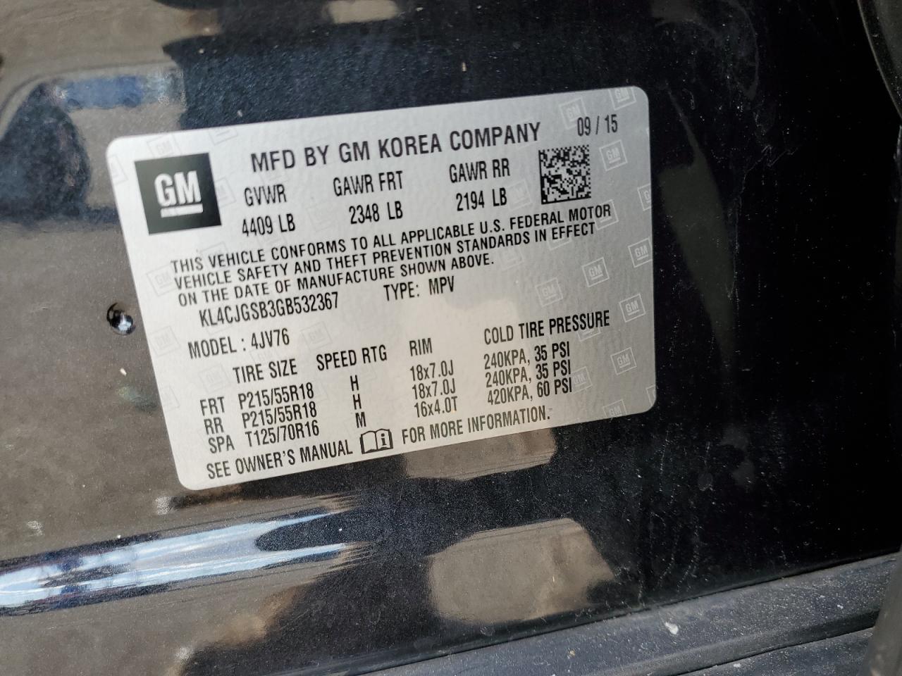 2016 Buick Encore - Image 15