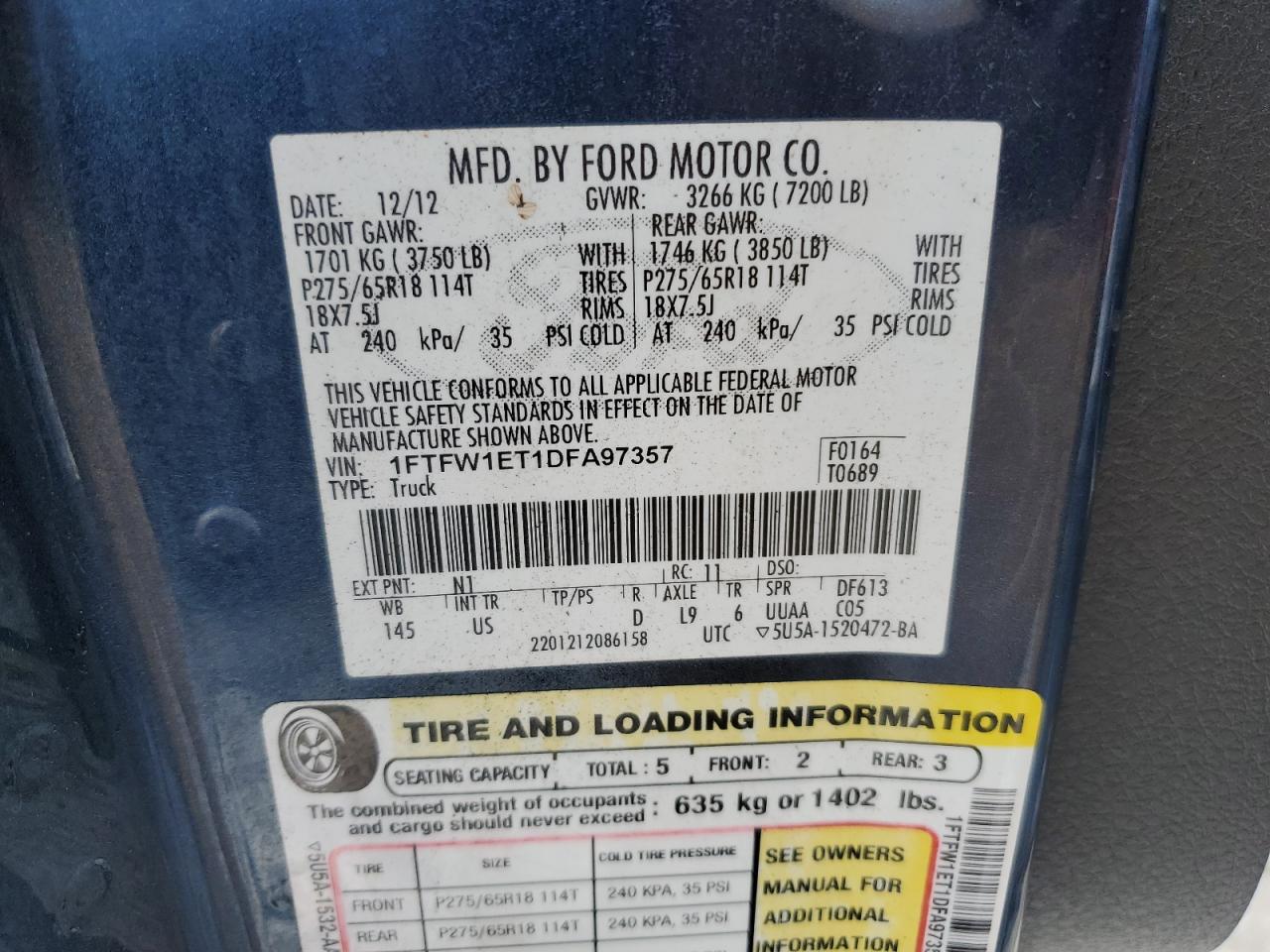 2013 Ford F-150 - Image 12
