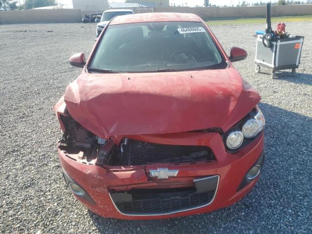  CHEVROLET SONIC 2012 Червоний