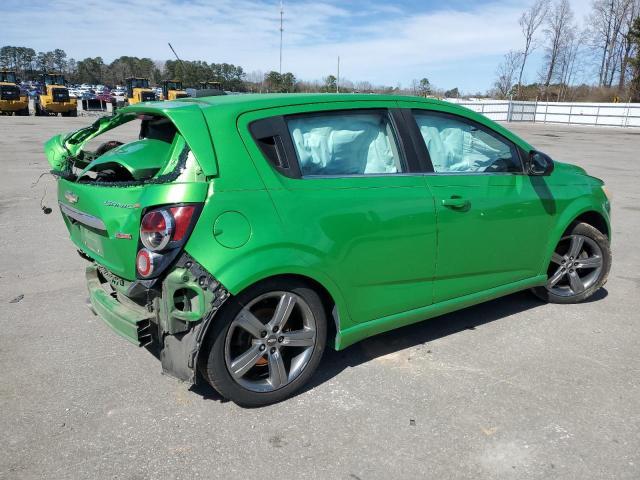 Hatchbacks CHEVROLET SONIC 2015 Zielony