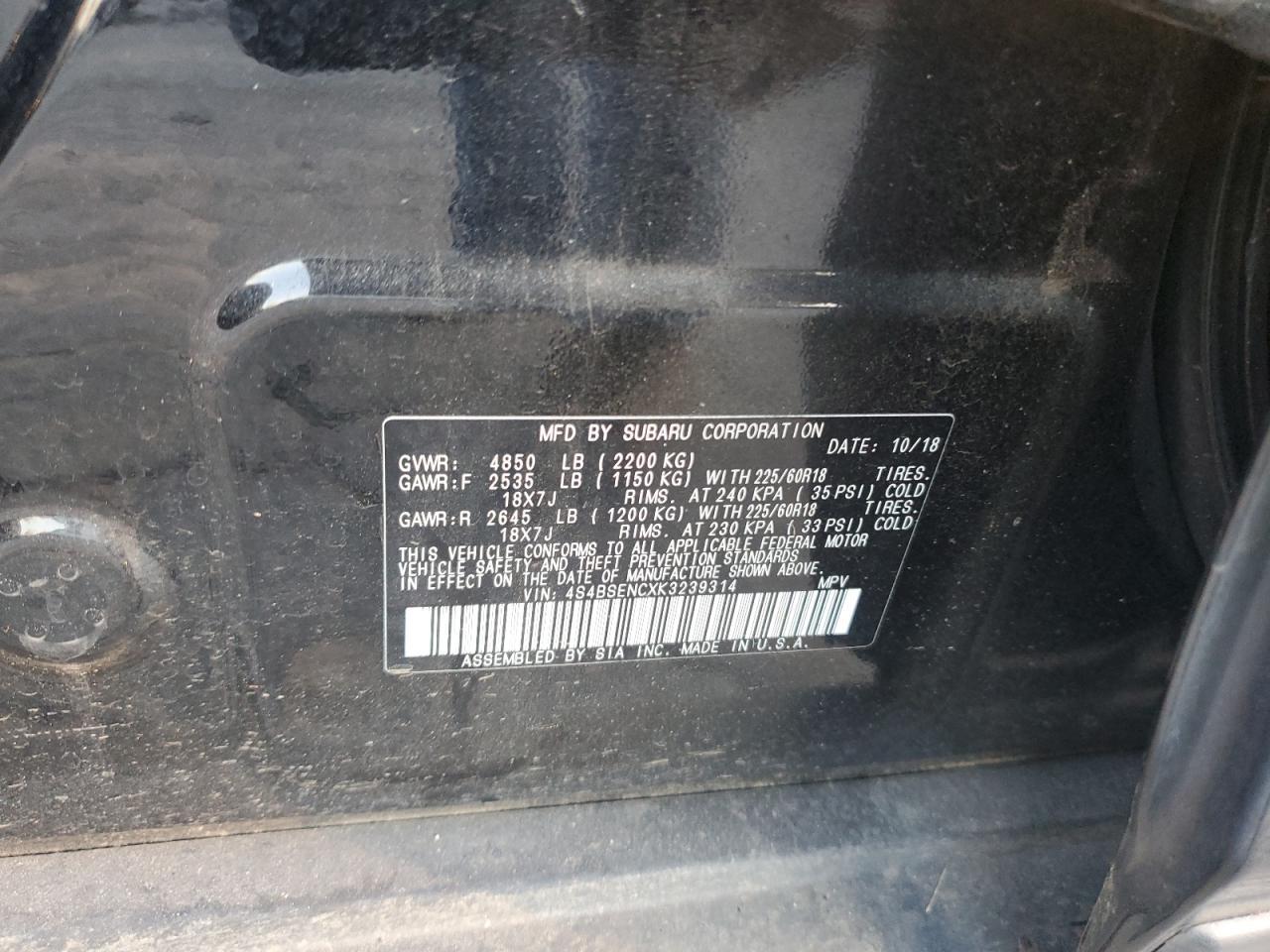 2019 Subaru Outback - Image 15