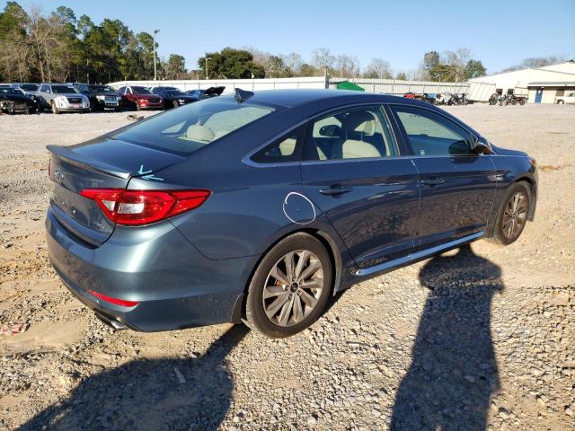  HYUNDAI SONATA 2015 Teal