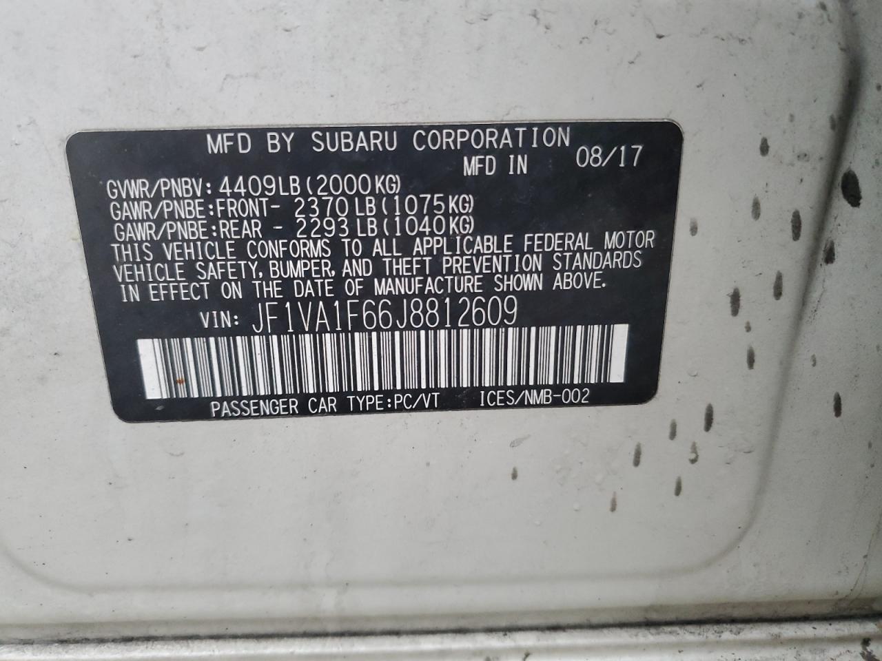 2018 Subaru WRX - Image 12