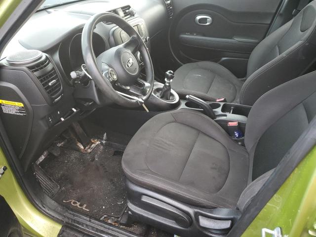  KIA SOUL 2017 Зелений