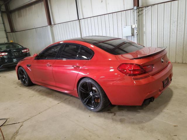  BMW M6 2016 Оранжевый