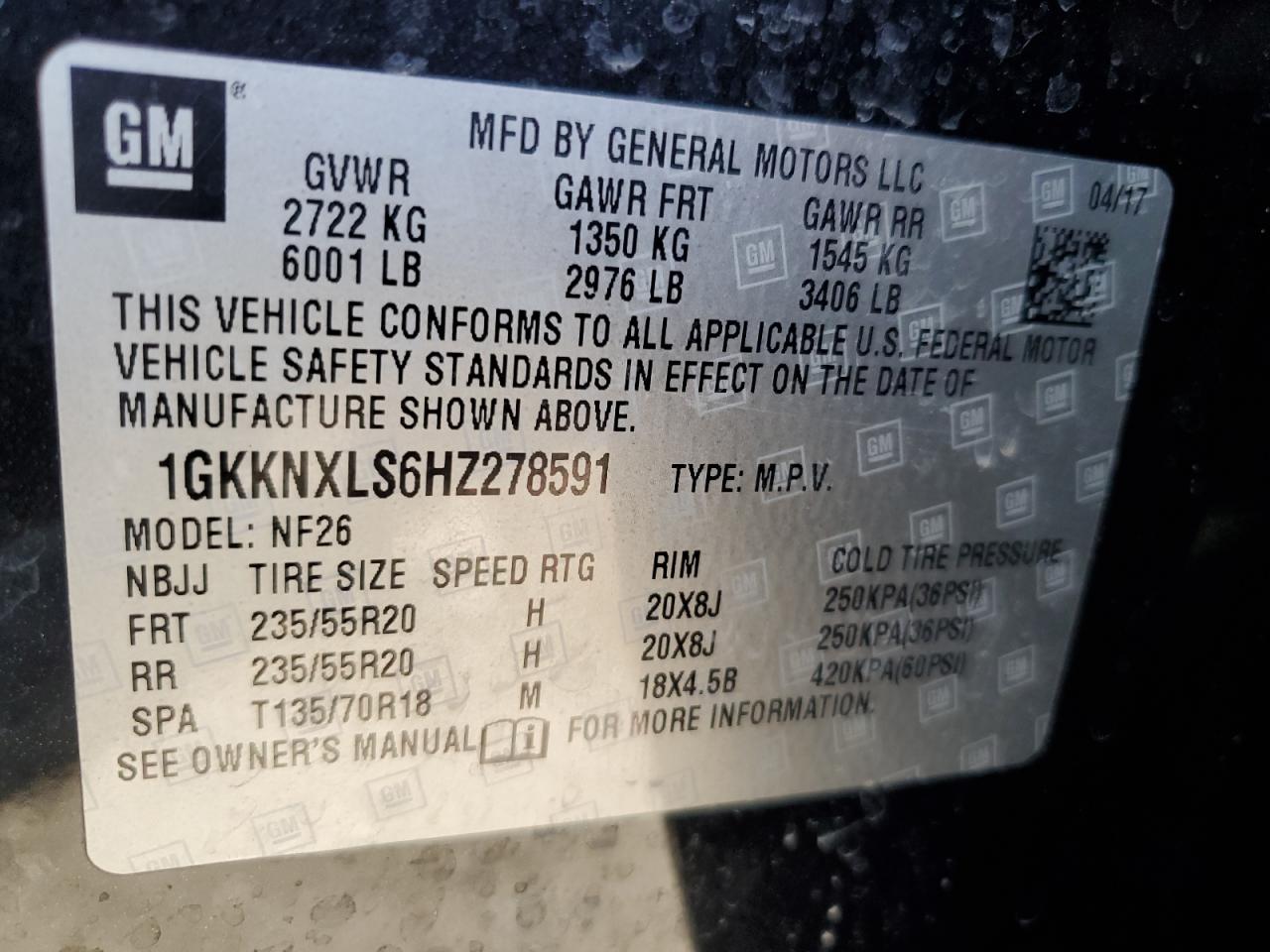 2017 GMC Acadia - Image 13