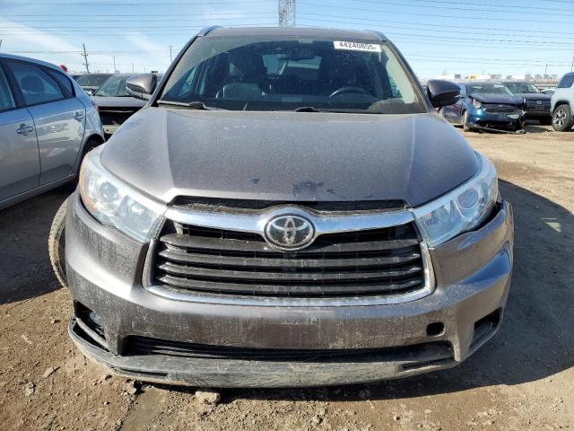  TOYOTA HIGHLANDER 2014 Silver