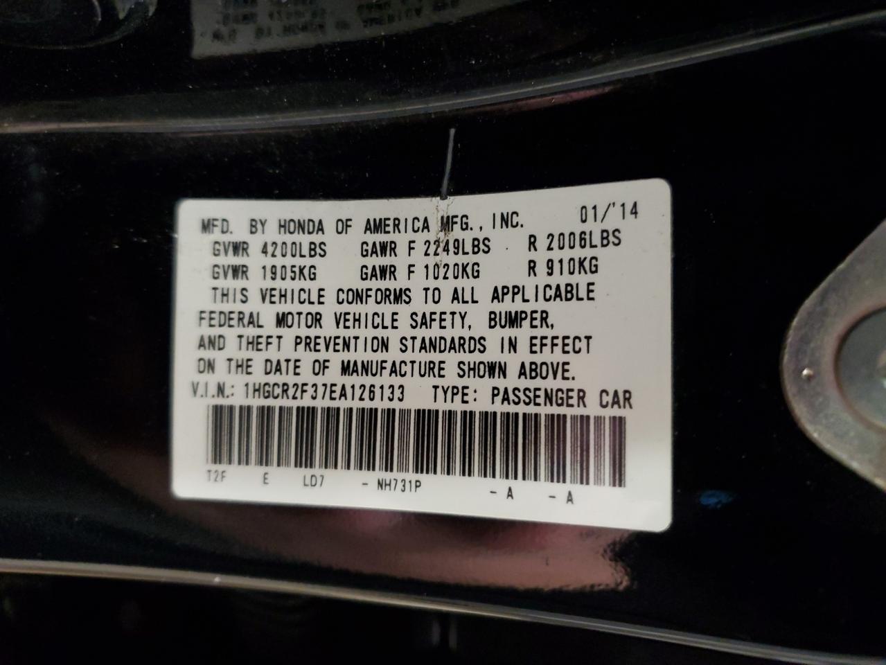 2014 Honda Accord - Image 12