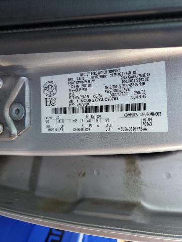 2016 FORD ESCAPE SE  