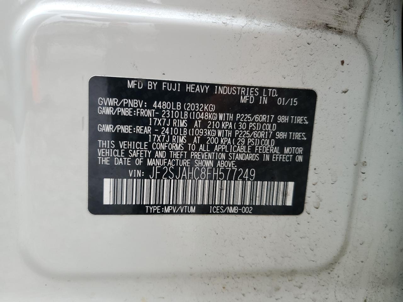 2015 Subaru Forester - Image 12