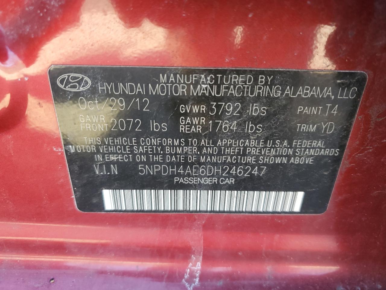 2013 Hyundai Elantra - Image 12