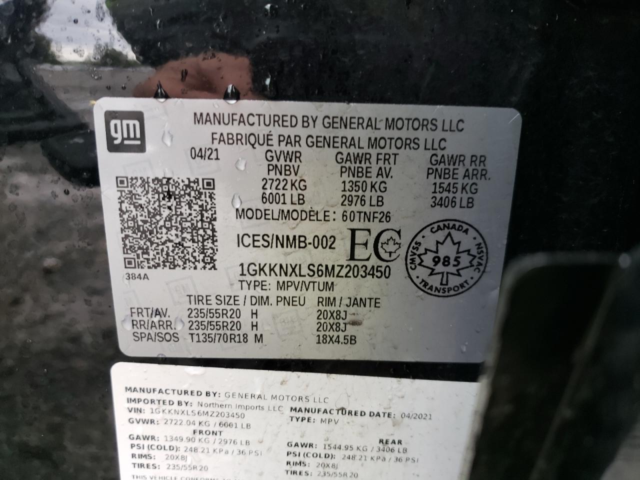 2021 GMC Acadia - Image 13