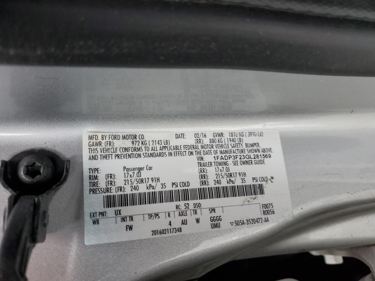 2016 Ford Focus - Image 14