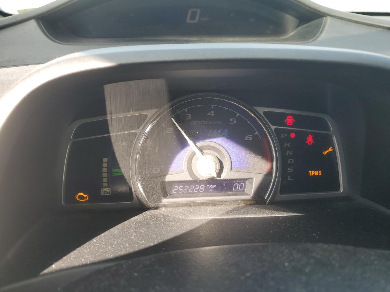 2009 Honda Civic Hybrid VIN: JHMFA36269S013160 Lot: 45328165