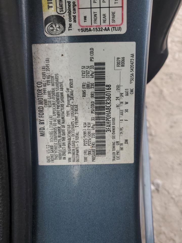 2012 Ford Fusion - Image 12