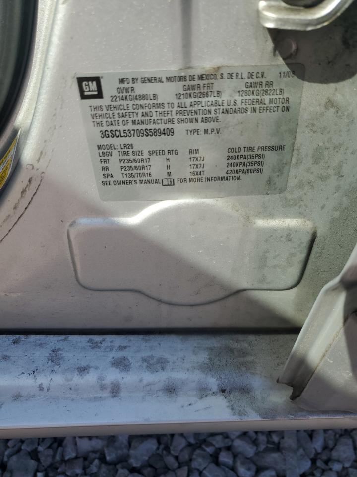 2009 Saturn Vue Xr VIN: 3GSCL53709S589409 Lot: 62640785