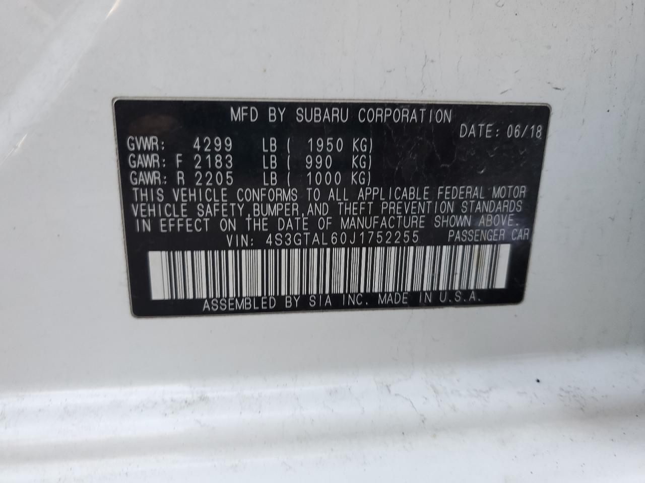 2018 Subaru Impreza - Image 12