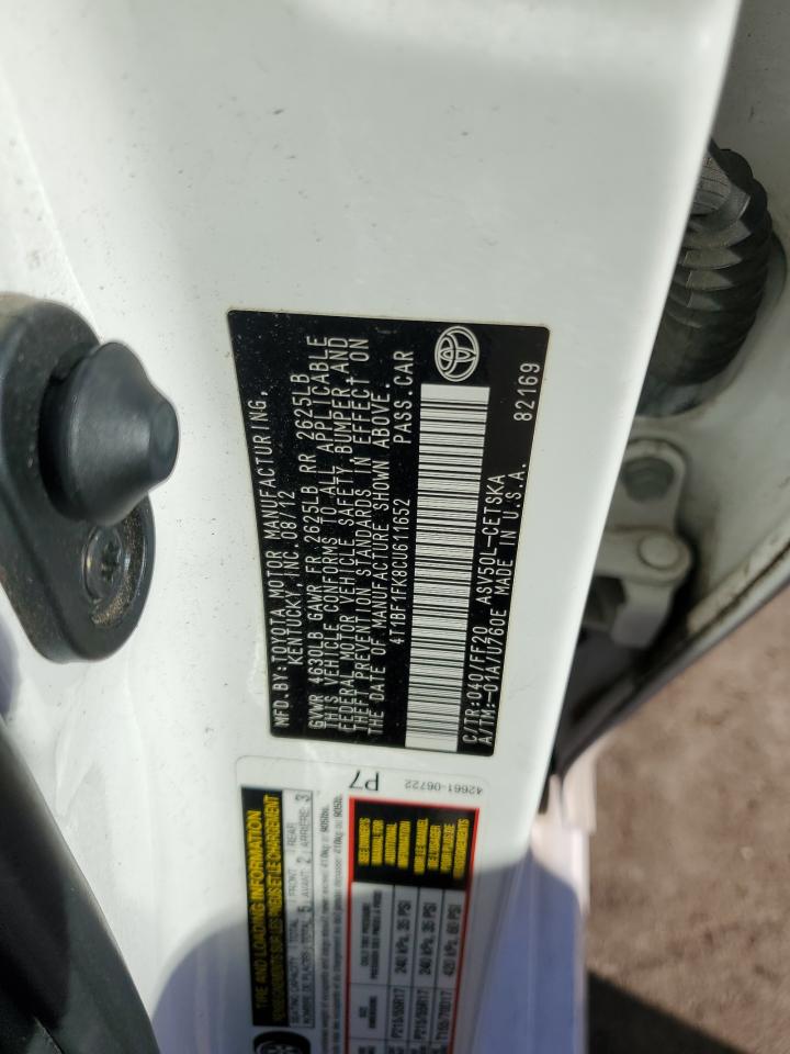 2012 Toyota Camry - Image 13
