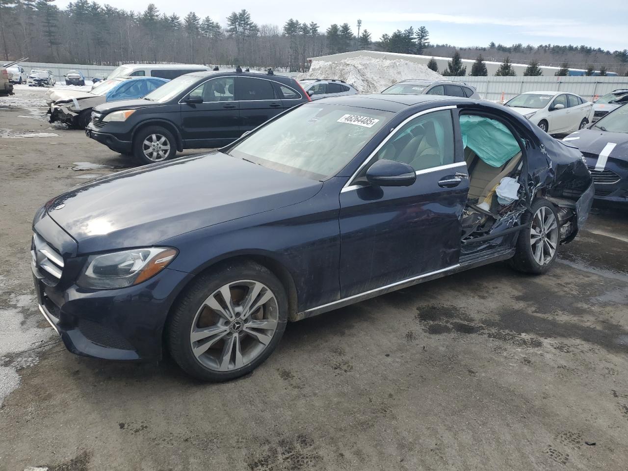 2018 Mercedes-Benz C 300 4Matic zu verkaufen in Windham, ME - Side