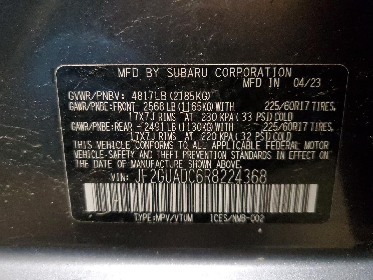 2024 Subaru XV - Image 12