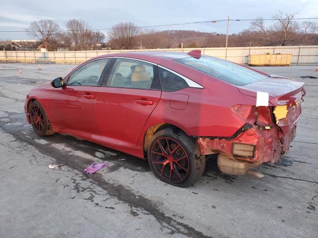  HONDA ACCORD 2018 Красный