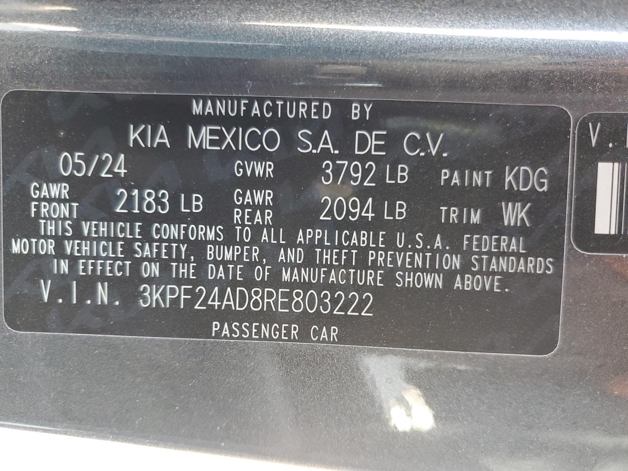 2024 Kia Forte - Image 14