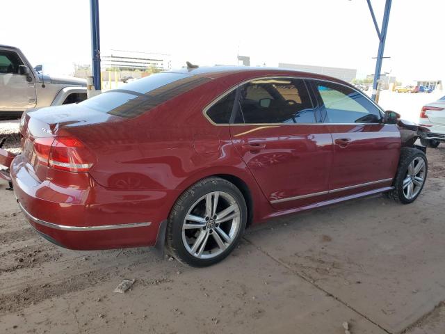 Седани VOLKSWAGEN PASSAT 2015 Червоний
