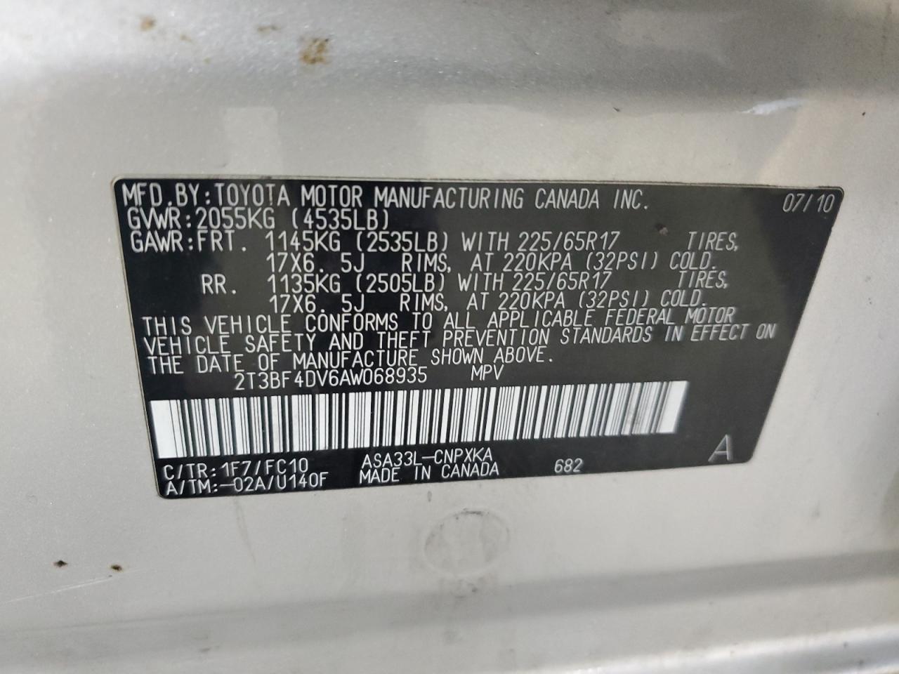 2010 Toyota RAV 4 - Image 13