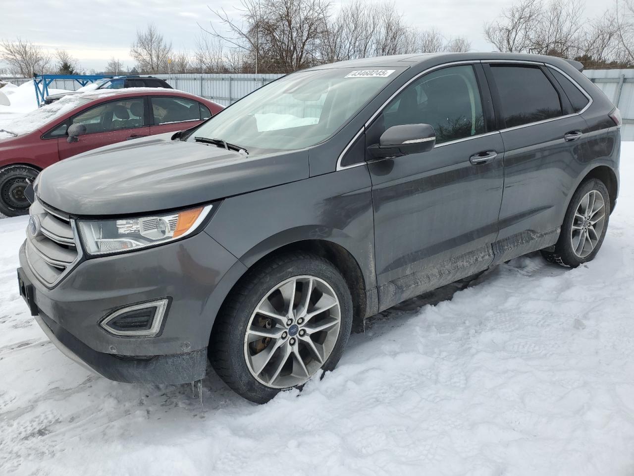 2016 Ford Edge Titanium grey suv gas 2FMPK4K88GBC14595 photo #1